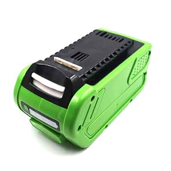 40v Greenworks Battery POWTREE Upgraded 6.0Ah 29472 40V